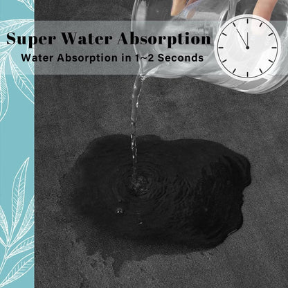 Chic brostensdesign køkkemåtte – blød, vaskbar og skridsikker