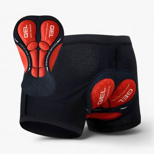 Hudson & Jurgen – Padded Motorcycle Riding Shorts with 5D Gel Cushioning | Breathable Design for Ultimate Comfort