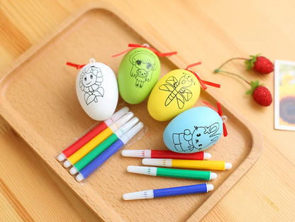 Set of 5 DIY Foam Easter Eggs