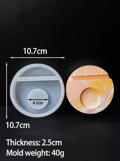 DIY Rabbit & Butterfly Candle Holder Silicone Mold