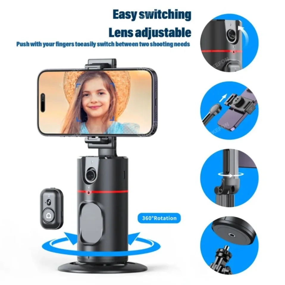 AI Auto Tracking Smart Phone Holder