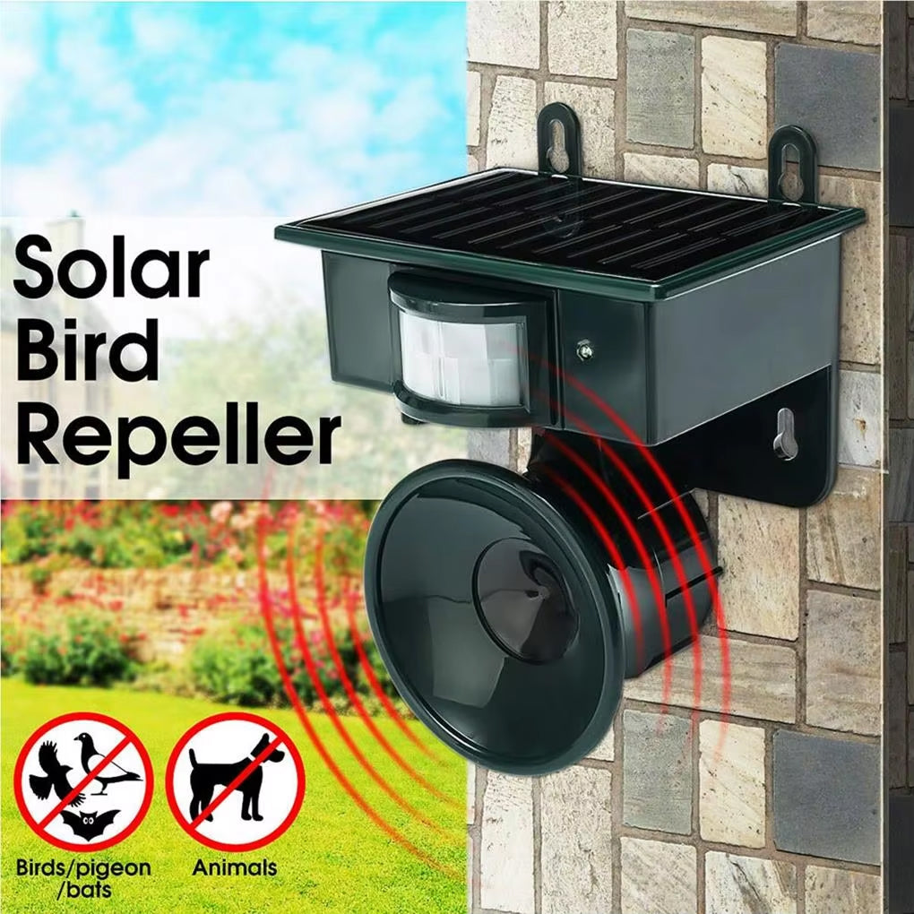 Hudson & Jurgen – Solar Powered Ultrasonic Bat Repellent | Humane Deterrent for Effective Wildlife Management