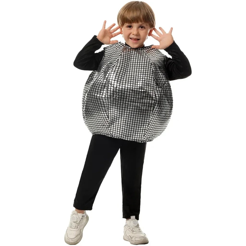 Ventayo – Star Performer | Kids Pop Star Dance Costume with Sparkling Design | Perfect for Halloween and Stage Events