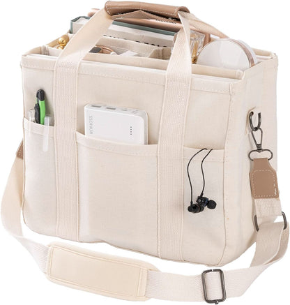 Hudson & Jurgen – Canvas Tote Bag with Spacious Design & Comfortable Handles for Daily Use