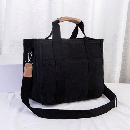 Hudson & Jurgen – Canvas Tote Bag with Spacious Design & Comfortable Handles for Daily Use