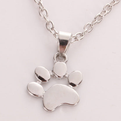 Paw Pendant Necklace
