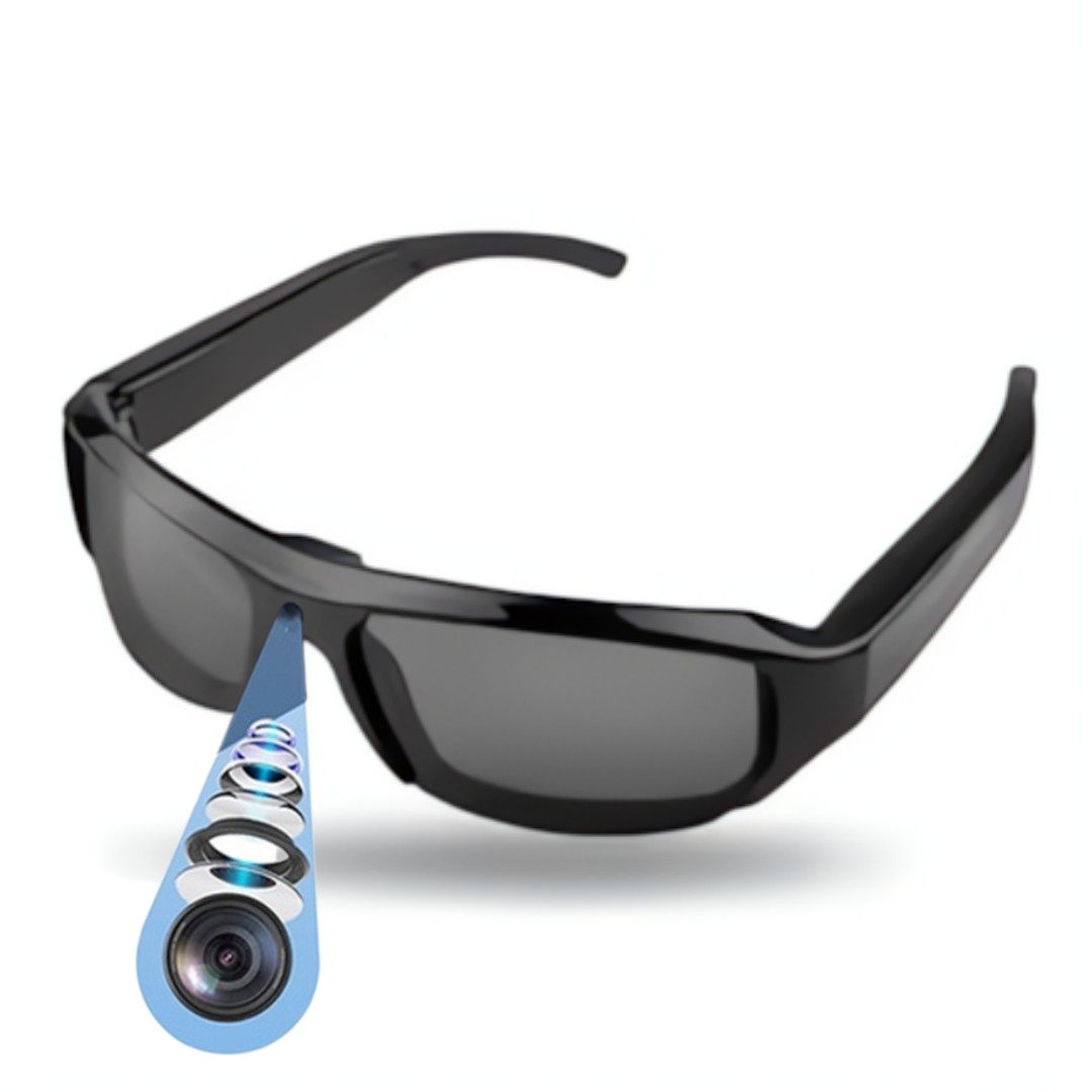 Clear View 4K Video Recording Surveillance Camera Eye Glasses