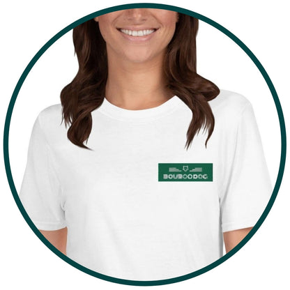 BouBoo hund broderet t-shirt