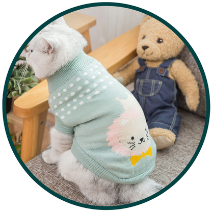 Dyreprint kæledyrspullover