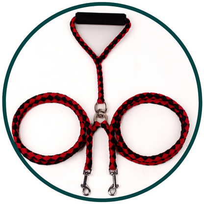 Dual-Dog No-Tangle Leash