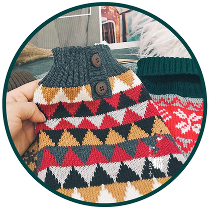 Knitted Pattern Sweater