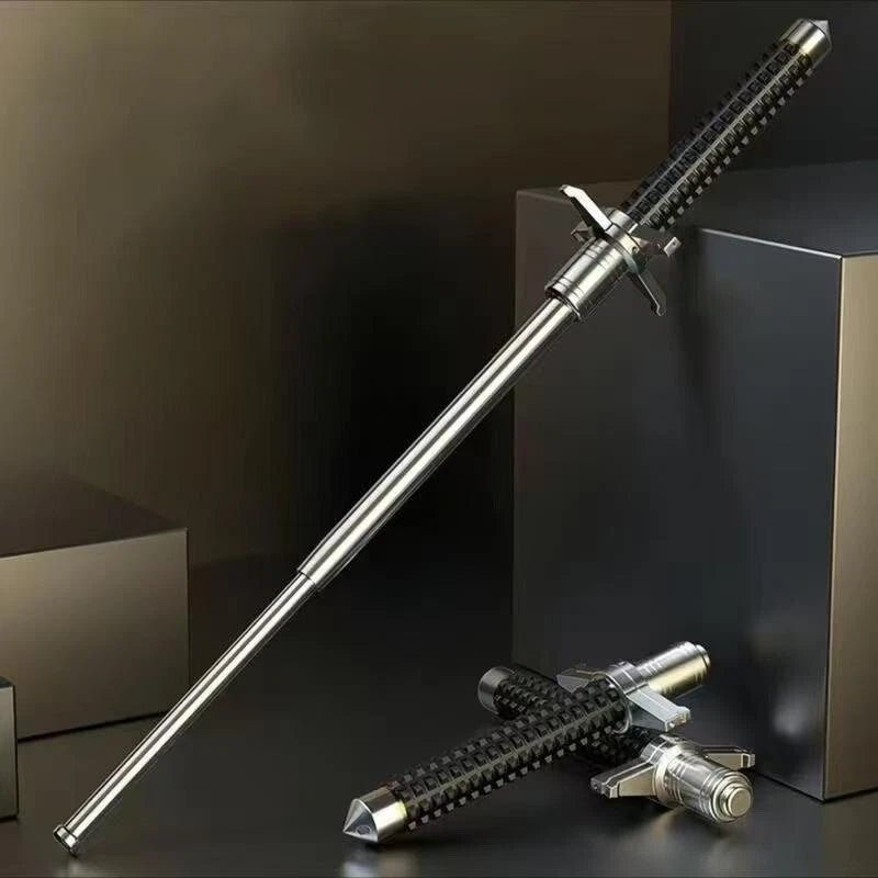 Hudson & Jurgen – Adjustable Walking Stick with Stable Base Support - Self Defense Stick | Lightweight Design for Enhanced Mobility