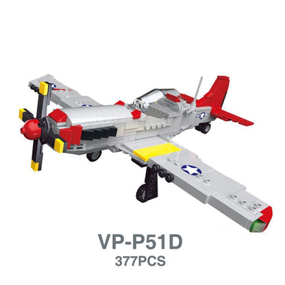 Militære køretøjer fly og bombefly WWII US Army marinesoldater SWAT specialstyrker tysk soldat våben model byggesten klodser