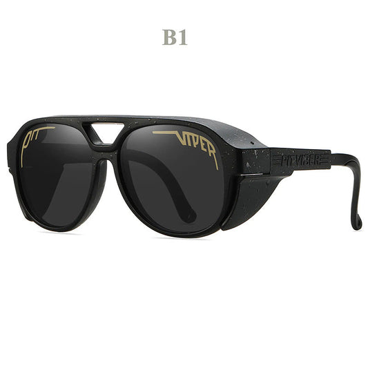 Hudson & Jurgen – Motorcycle Sunglasses | Windproof UV400 Protection with TAC Lenses | Durable Frame for Ultimate Eye Safety