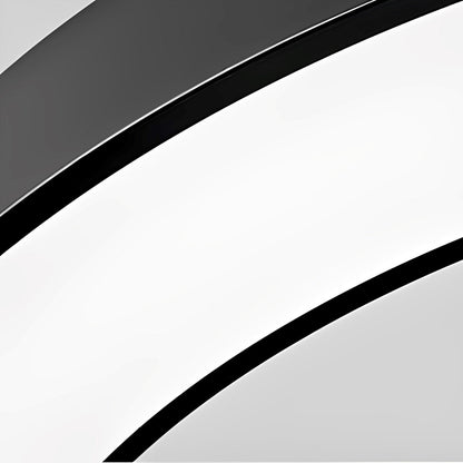 Akryl DIY Halvcirkel LED Industri Metal Lysekrone Indendørs Ophængslys