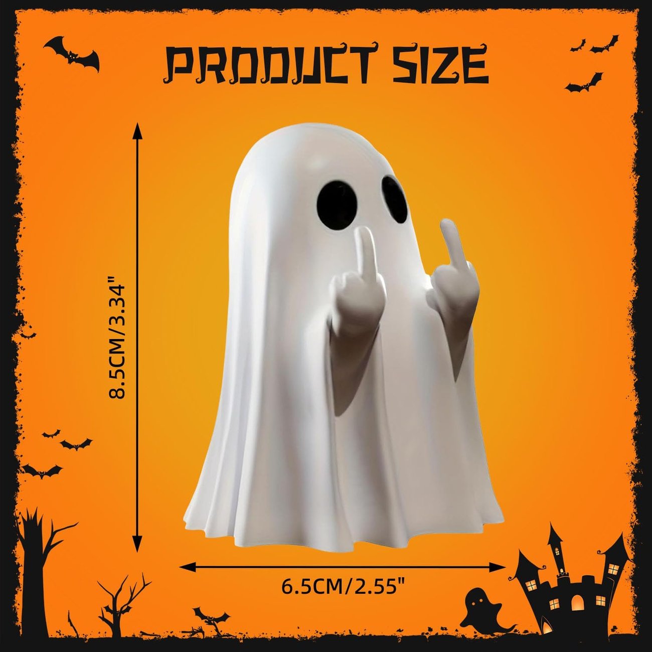 Ventayo – Playful Resin Ghost Statue