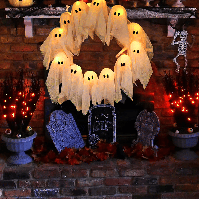 Ventayo – Eerie Illuminated Halloween Wreath