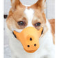 Rhino Shape Adjustable Pure Silicone Muzzle