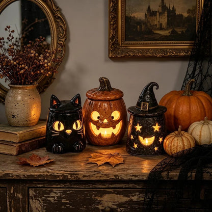 Ventayo – Handcrafted Artisan Monster Tea Light Holder