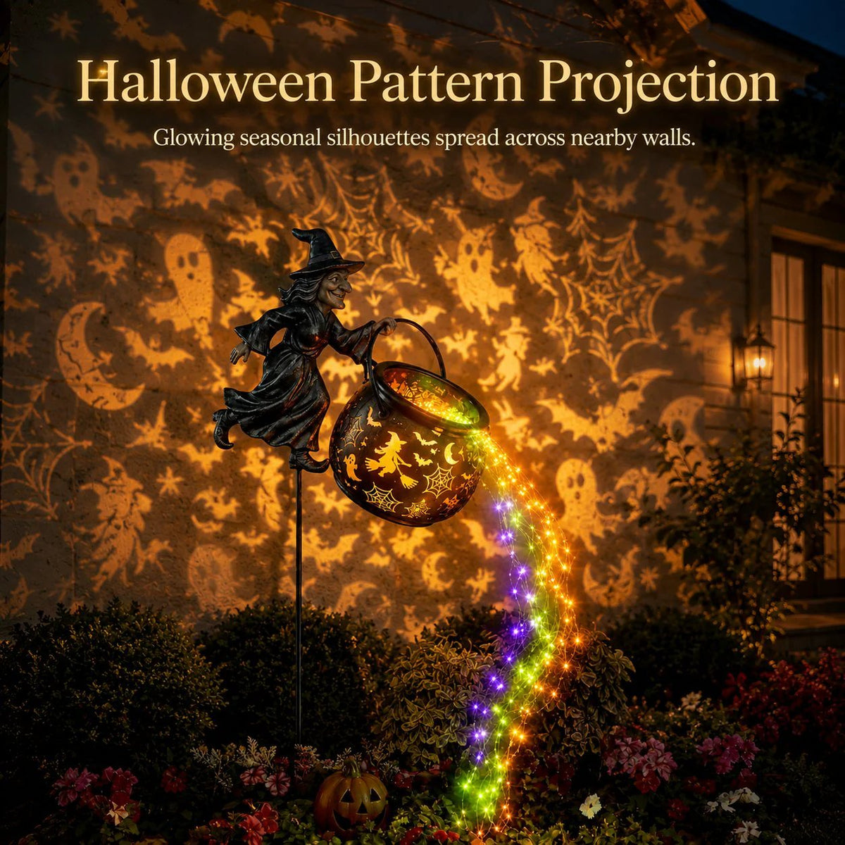Ventayo – Halloween-heksentuinlamp