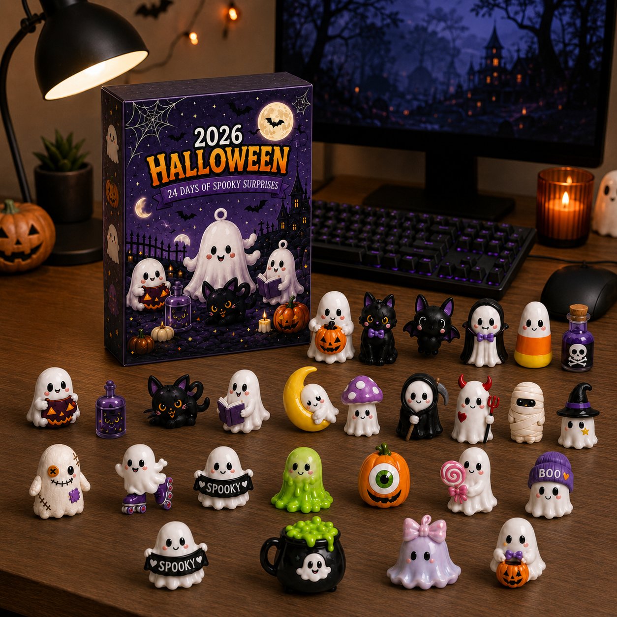 Ventayo – Halloween-mysterie-nedtællingssamling til 24 dage