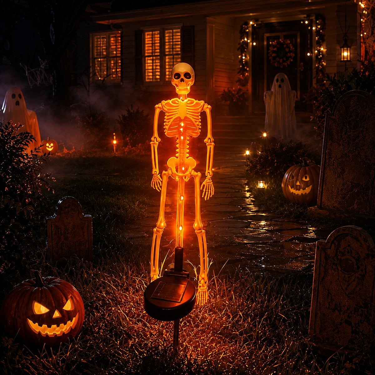 Hudson & Jurgen – LED Skeleton Yard Decor