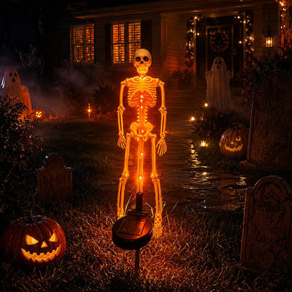 Ventayo – LED-skeletpynt til haven