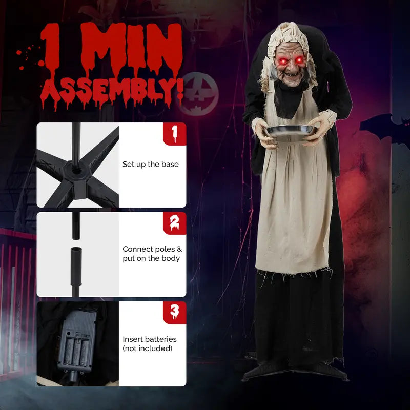 Ventayo – Animated Talking Halloween Yard Decoration