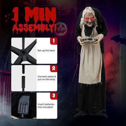 Ventayo – Animated Talking Halloween Yard Decoration