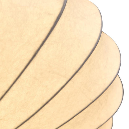 3-lys moderne loftlampe med silke lampeskærm