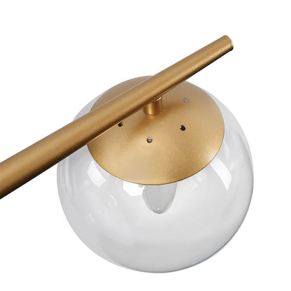 Minimalist 3-Light Gold Dimmable Vanity Light