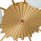 Contemporary 12-Light Opal Glass Globe Semi-Flush Mount