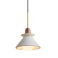 Creative Cement Wood White Chandelier Pendant