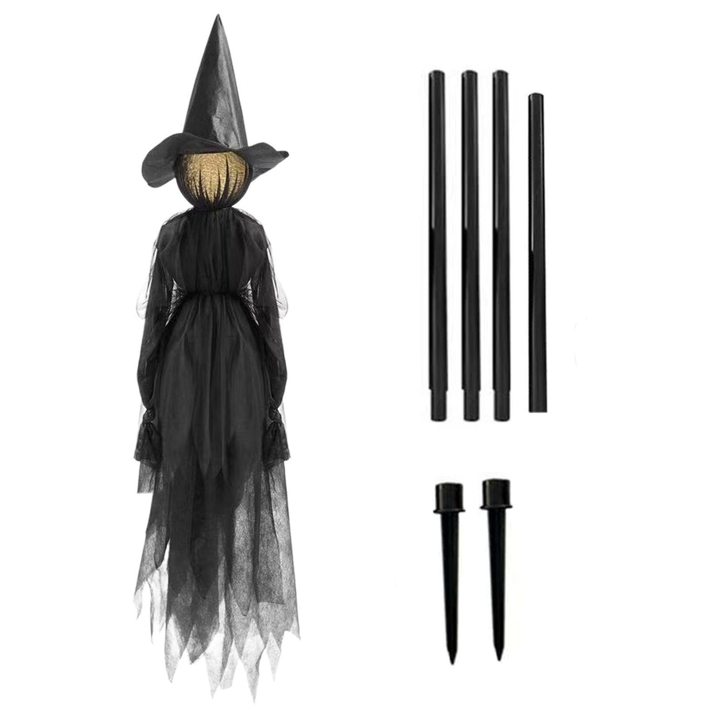 Ventayo – Lighted Halloween Witch Garden Stakes