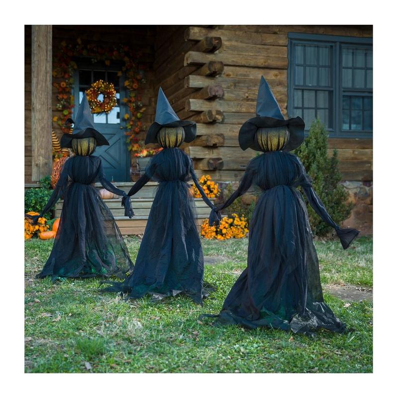 Ventayo – Lighted Halloween Witch Garden Stakes