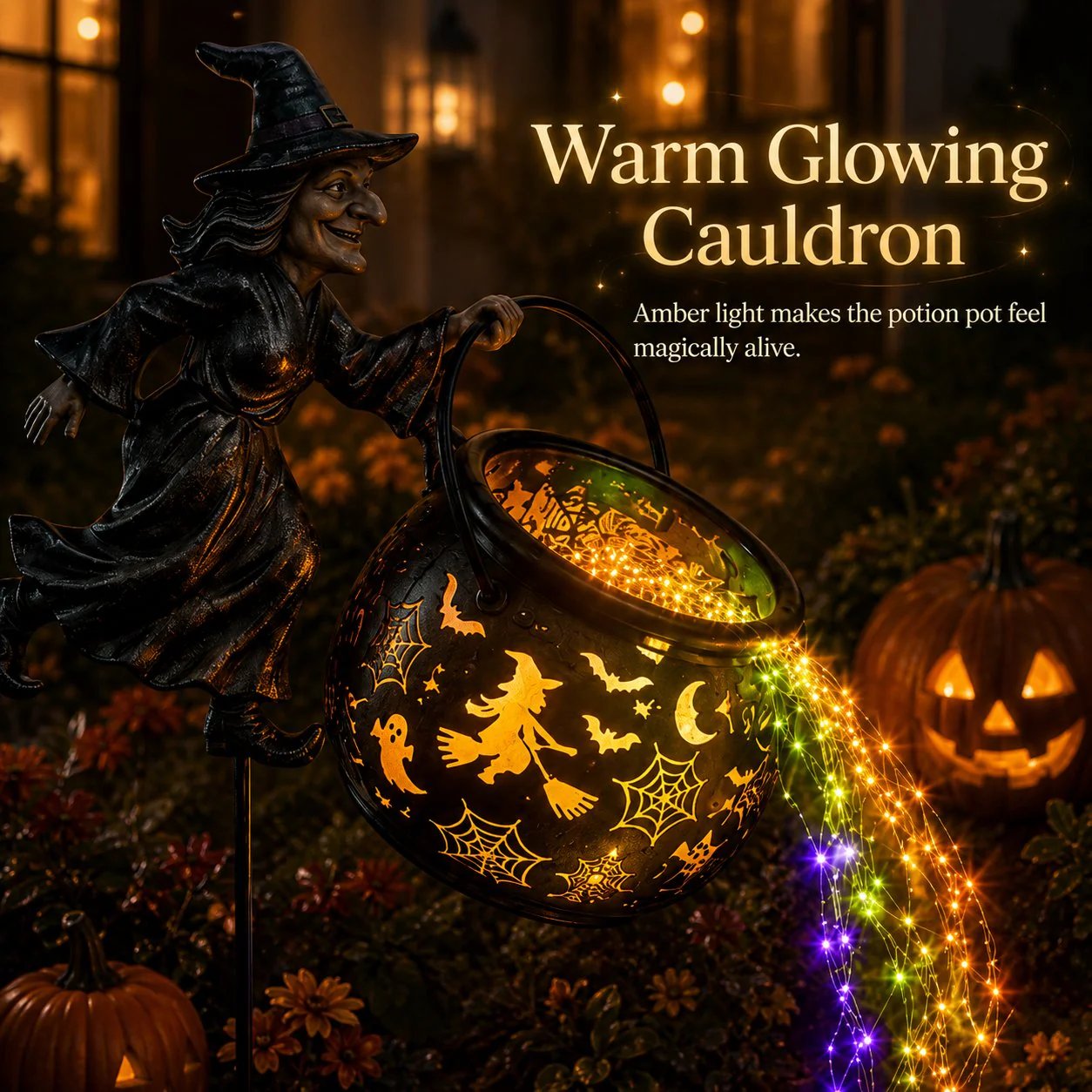 Ventayo – Halloween-heksentuinlamp