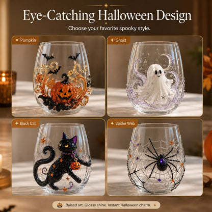 Ventayo – Håndlavet Halloween-drikkeglas