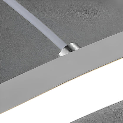 Double Wavy Minimalist LED Creative Modern Chandelier Light