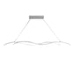 Double Wavy Minimalist LED Creative Modern Chandelier Light