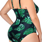 V Neck Swimsuit for Women - Plus Size Bathing Suit