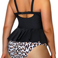 Two Piece Swimsuit for Women - High Waisted Swimsuit