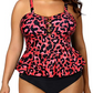 Two Piece Swimsuit for Women - High Waisted Swimsuit