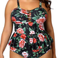Two Piece Swimsuit for Women - High Waisted Swimsuit