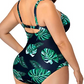Women Vintage Swimsuit - Plus Size One Piece Swimwear