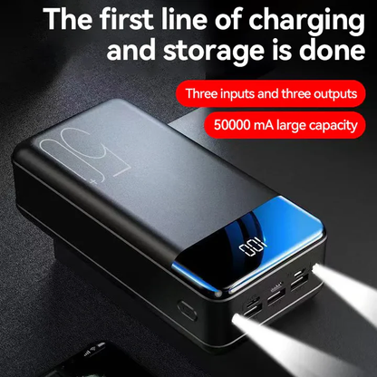 70000mAh Large Capacity Power Bank