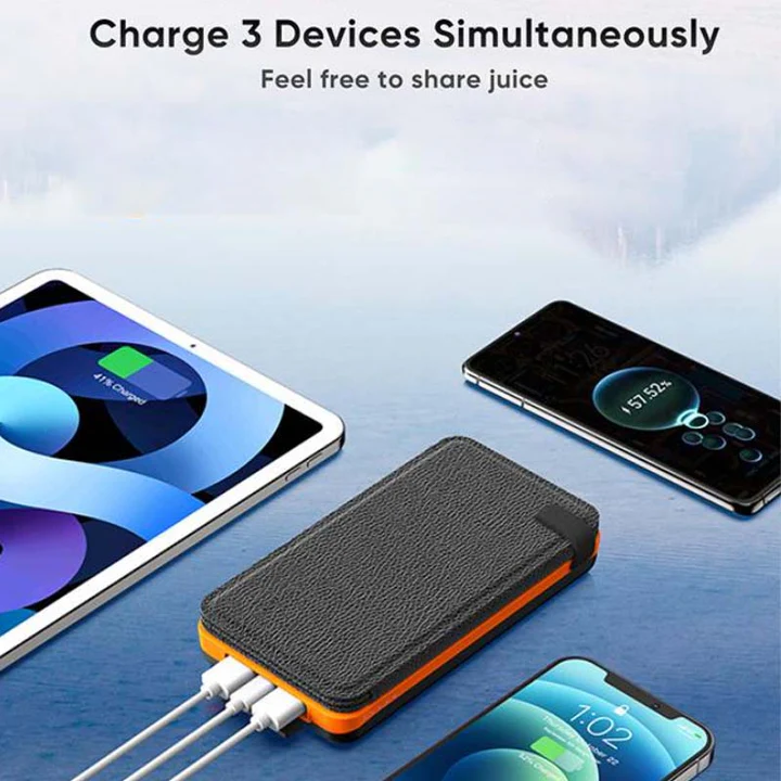 25000mAh high-performance solar power bank
