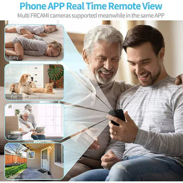 Mini Wireless Magnetic Camera, Live Audio & Video Monitoring in Real Time