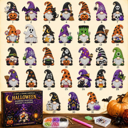 Ventayo – Overraskelseskalender med diamantkunst til Halloween