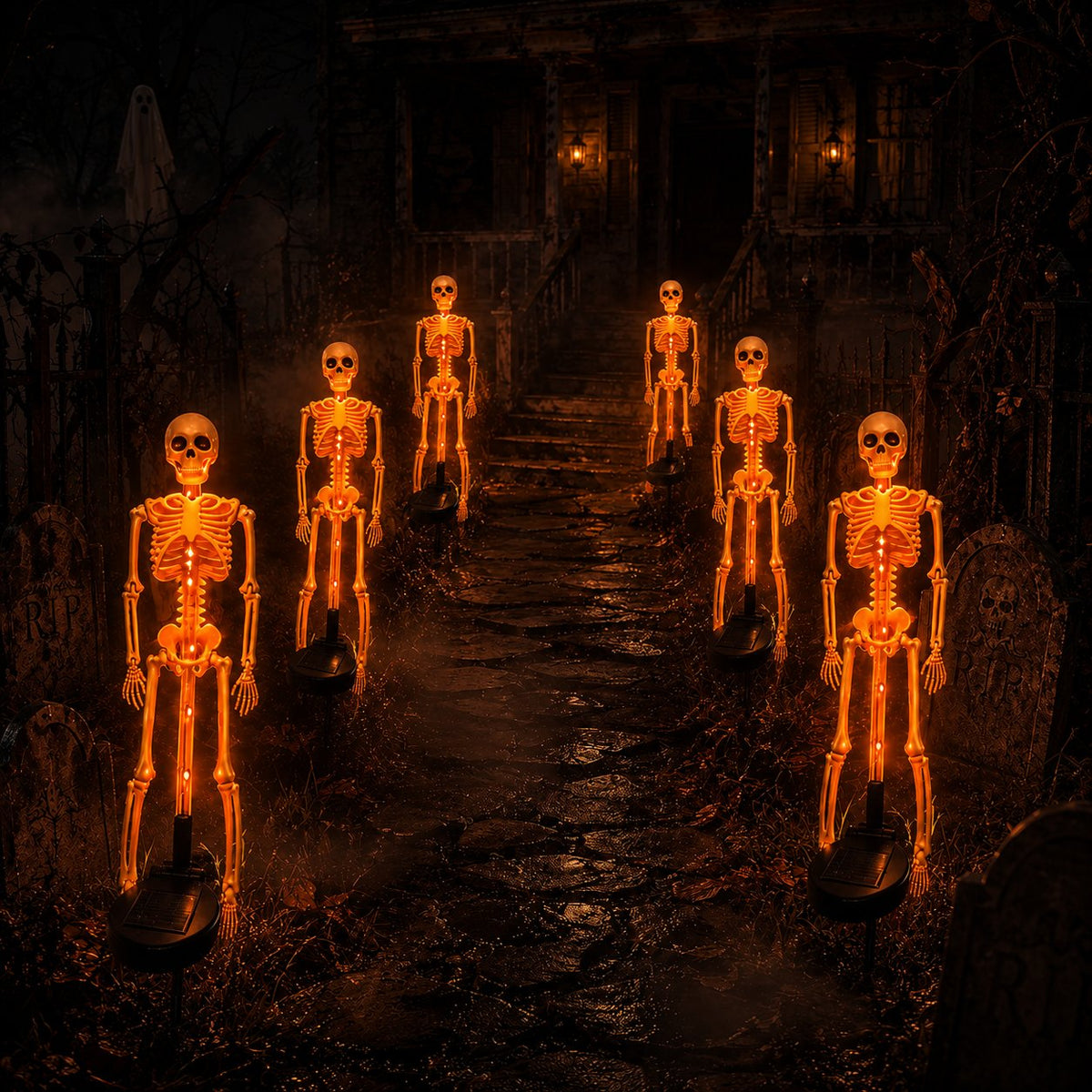 Hudson & Jurgen – LED Skeleton Yard Decor