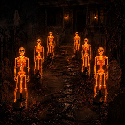 Ventayo – LED-skeletpynt til haven